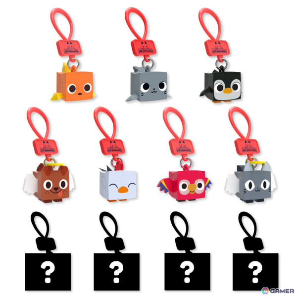 Robloxのゲーム「Pet Simulator」に登場するペットたちのバックパックキーホルダーが登場！の画像2