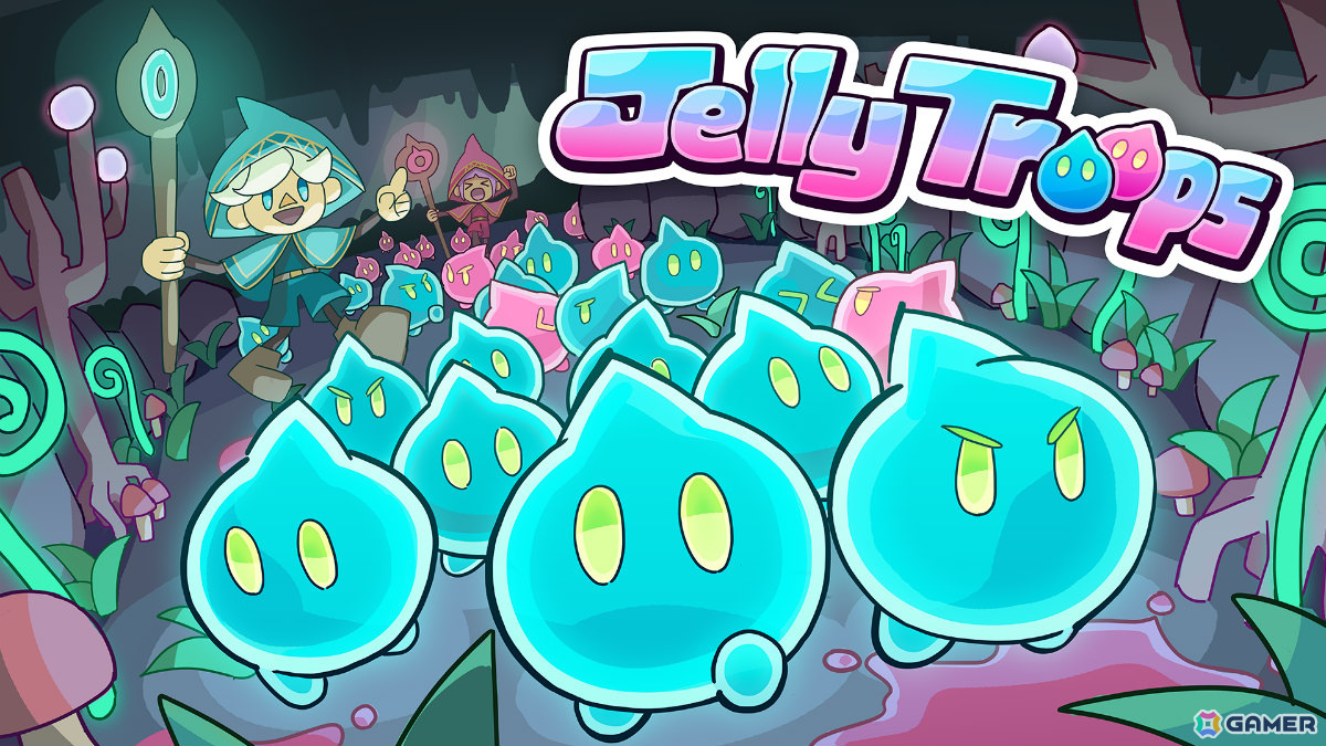 スライムを増やして旗を取り合う2人対戦型RTS「Jelly Troops」のSteamページが公開！BitSummit Driftへの試遊出展もの画像