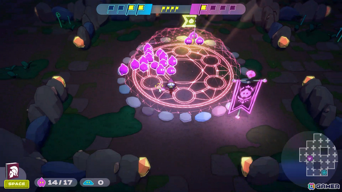スライムを増やして旗を取り合う2人対戦型RTS「Jelly Troops」のSteamページが公開！BitSummit Driftへの試遊出展もの画像5