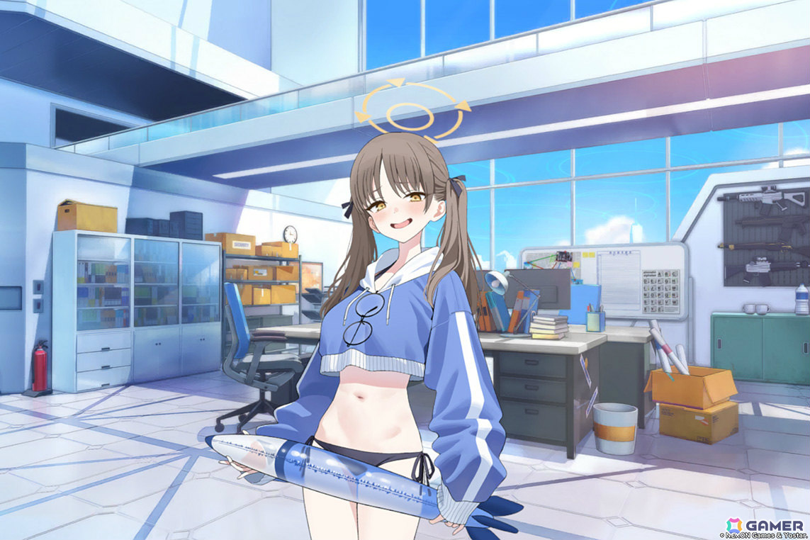 「ブルアカ」水着姿のモエやミヤコ、サキがピックアップ募集に登場！復刻イベント「夏の特殊作戦！RABBIT小隊と消えたエビの謎」も実施の画像