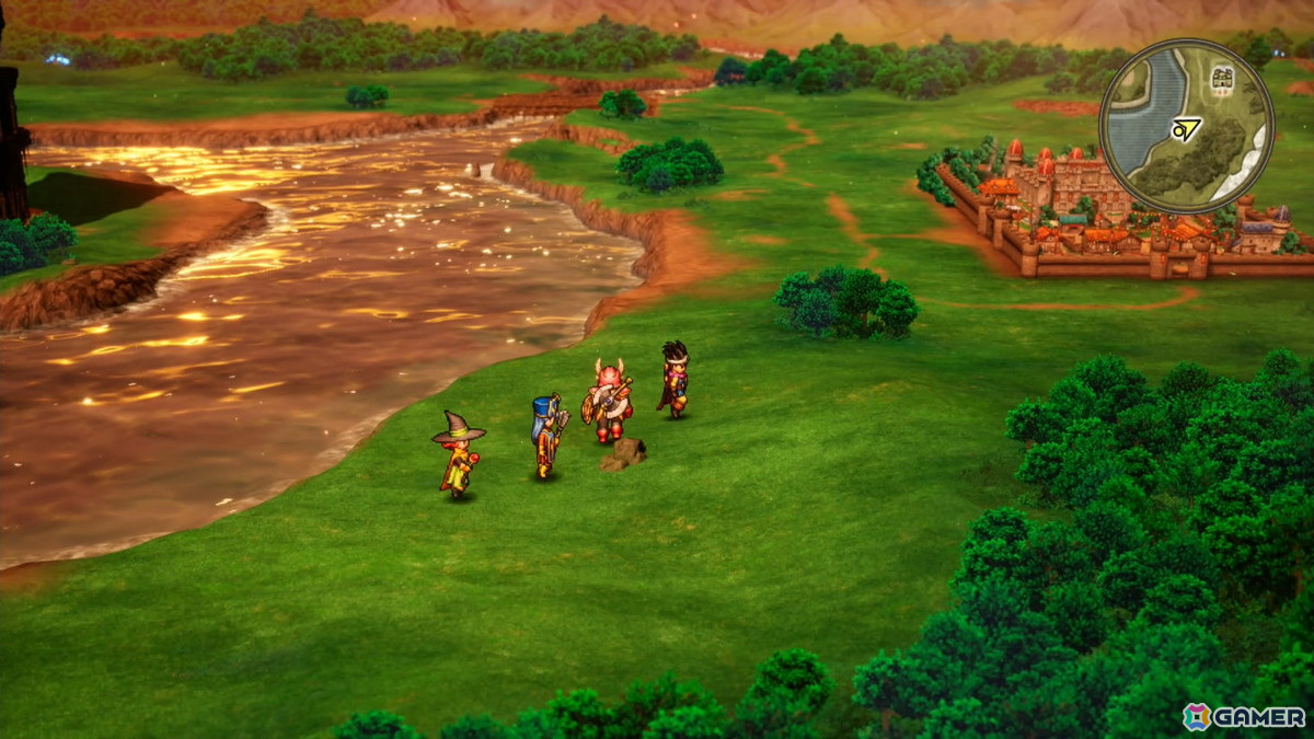 HD-2D版「ドラゴンクエストIII　そして伝説へ…」を先行プレイ！新たな映像表現で生まれ変わったフィールドで聴く「冒険の旅」からの「戦闘のテーマ」に感動の画像8