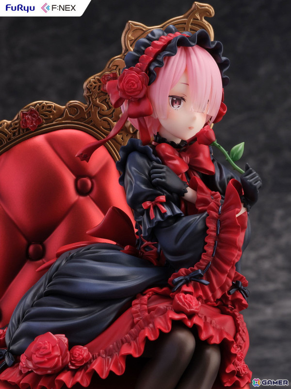 「リゼロ」ラムとレムがF:NEXオリジナルデザインのゴシックドレス姿で1/7スケールフィギュア化!の画像