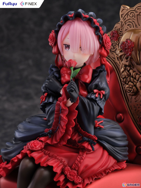 「リゼロ」ラムとレムがF:NEXオリジナルデザインのゴシックドレス姿で1/7スケールフィギュア化!の画像