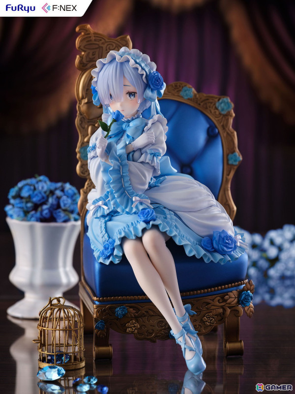 「リゼロ」ラムとレムがF:NEXオリジナルデザインのゴシックドレス姿で1/7スケールフィギュア化!の画像