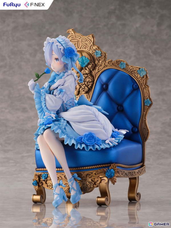 「リゼロ」ラムとレムがF:NEXオリジナルデザインのゴシックドレス姿で1/7スケールフィギュア化!の画像