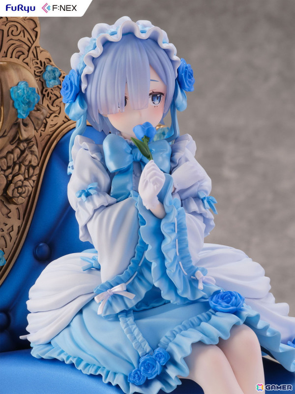 「リゼロ」ラムとレムがF:NEXオリジナルデザインのゴシックドレス姿で1/7スケールフィギュア化!の画像