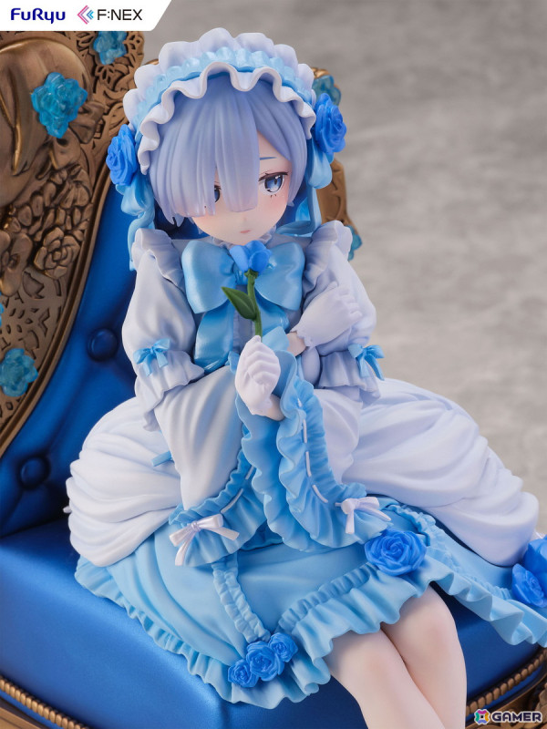 「リゼロ」ラムとレムがF:NEXオリジナルデザインのゴシックドレス姿で1/7スケールフィギュア化!の画像