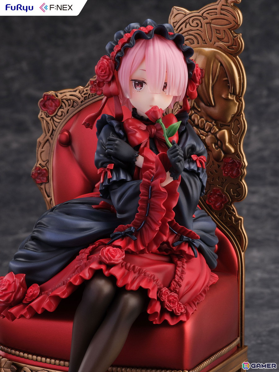 「リゼロ」ラムとレムがF:NEXオリジナルデザインのゴシックドレス姿で1/7スケールフィギュア化！の画像10