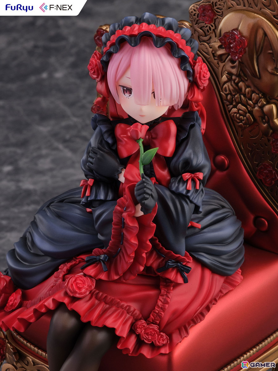 「リゼロ」ラムとレムがF:NEXオリジナルデザインのゴシックドレス姿で1/7スケールフィギュア化！の画像13