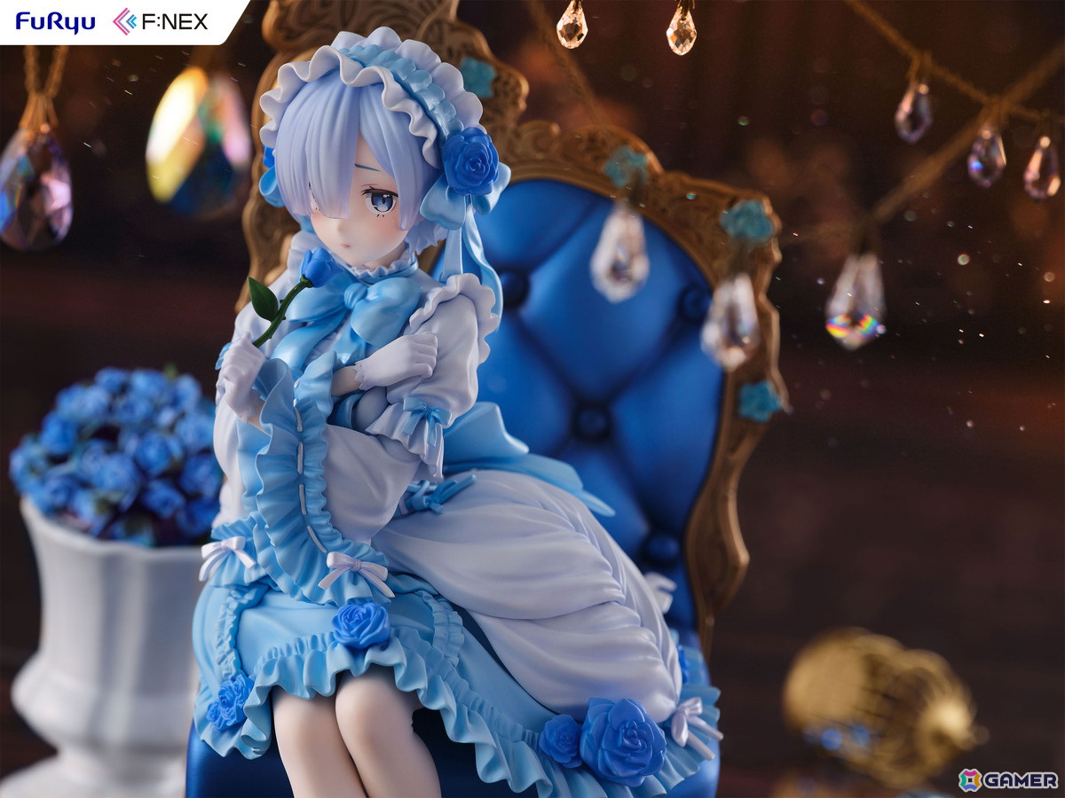 「リゼロ」ラムとレムがF:NEXオリジナルデザインのゴシックドレス姿で1/7スケールフィギュア化!の画像