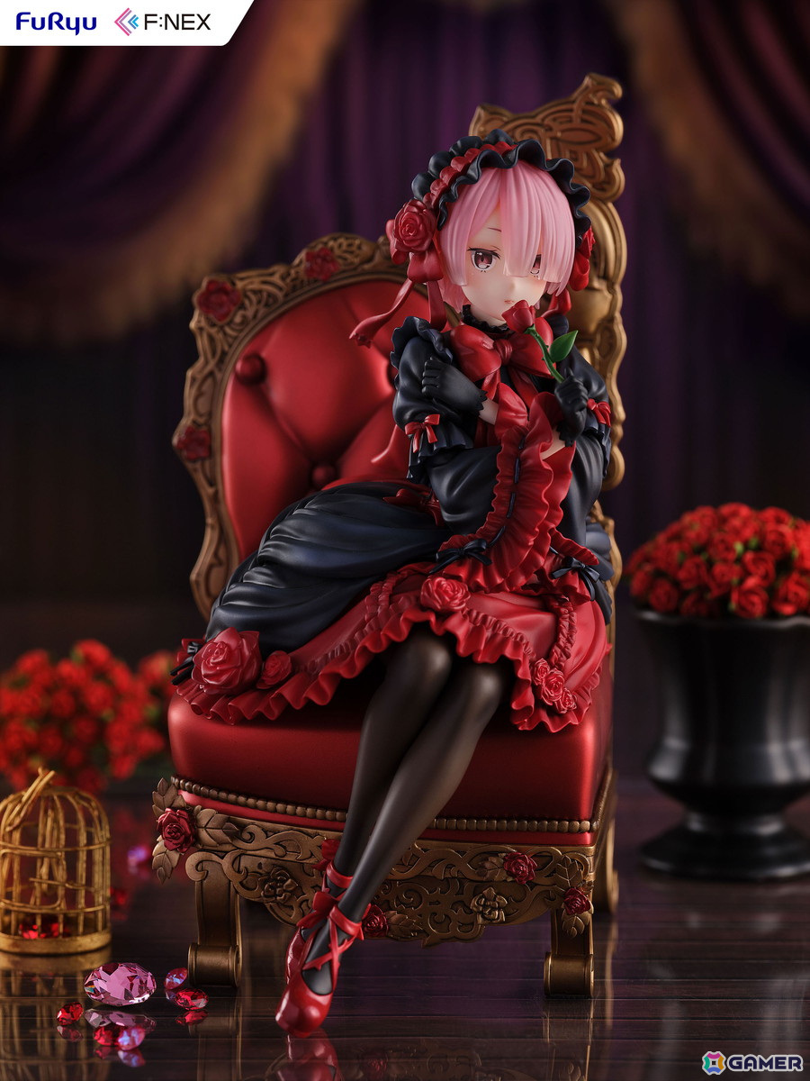 「リゼロ」ラムとレムがF:NEXオリジナルデザインのゴシックドレス姿で1/7スケールフィギュア化！の画像3