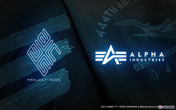 ミリタリーブランド「ALPHA INDUSTRIES」より「ACE COMBAT 7」とのコラボTシャツ2種が7月25日に発売！“三本線”とADFX-01の2種類が登場  | Gamer