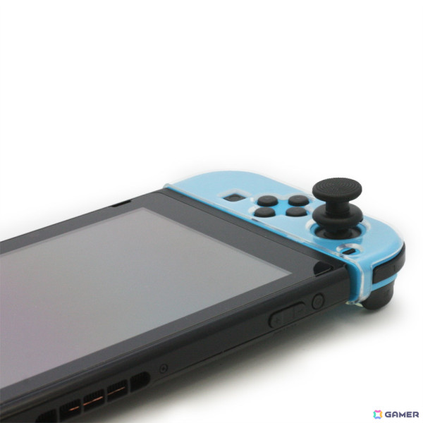 Joy-Conをガードする「TPUカバー」と「スティックカバー」のセット商品が9月中旬に発売!スティックカバーは高さを変えられる2種類が付属の画像