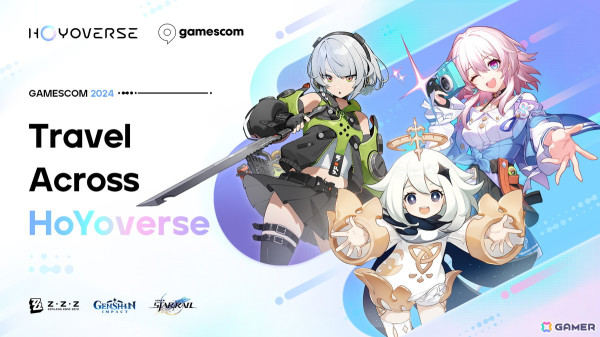 HoYoverseが「gamescom 2024」に出展！「原神」「崩壊：スターレイル」「ゼンレスゾーンゼロ」の試遊やイベント、グッズ販売もの画像1