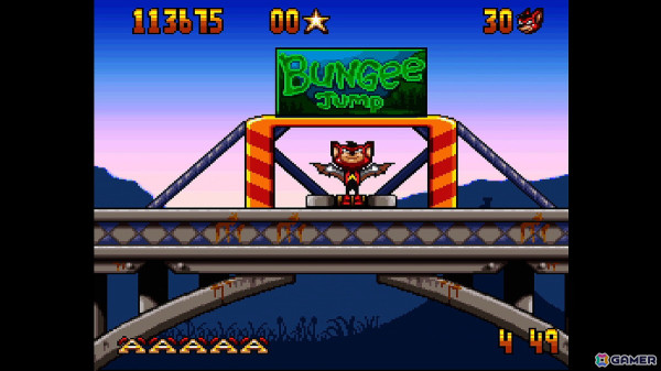 1993年に欧米で発売された名作アクション「エアロ アクロバット キッズ」がSwitchで8月2日に配信！ギャラリーモードやチート機能を追加して日本初上陸の画像