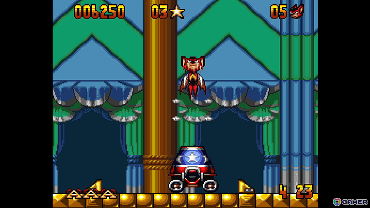 1993年に欧米で発売された名作アクション「エアロ アクロバット キッズ」がSwitchで8月2日に配信！ギャラリーモードやチート機能を追加して日本初上陸の画像3