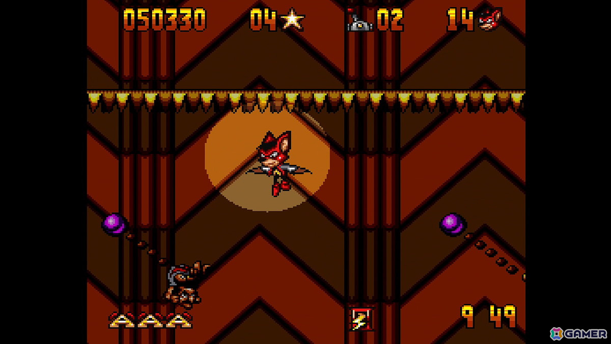 1993年に欧米で発売された名作アクション「エアロ アクロバット キッズ」がSwitchで8月2日に配信！ギャラリーモードやチート機能を追加して日本初上陸の画像4