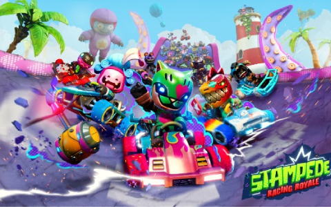 総勢60人で戦うバトルロイヤル・カートレーサー「Stampede Racing Royale」がXboxゲームプレビューにて無料配信！