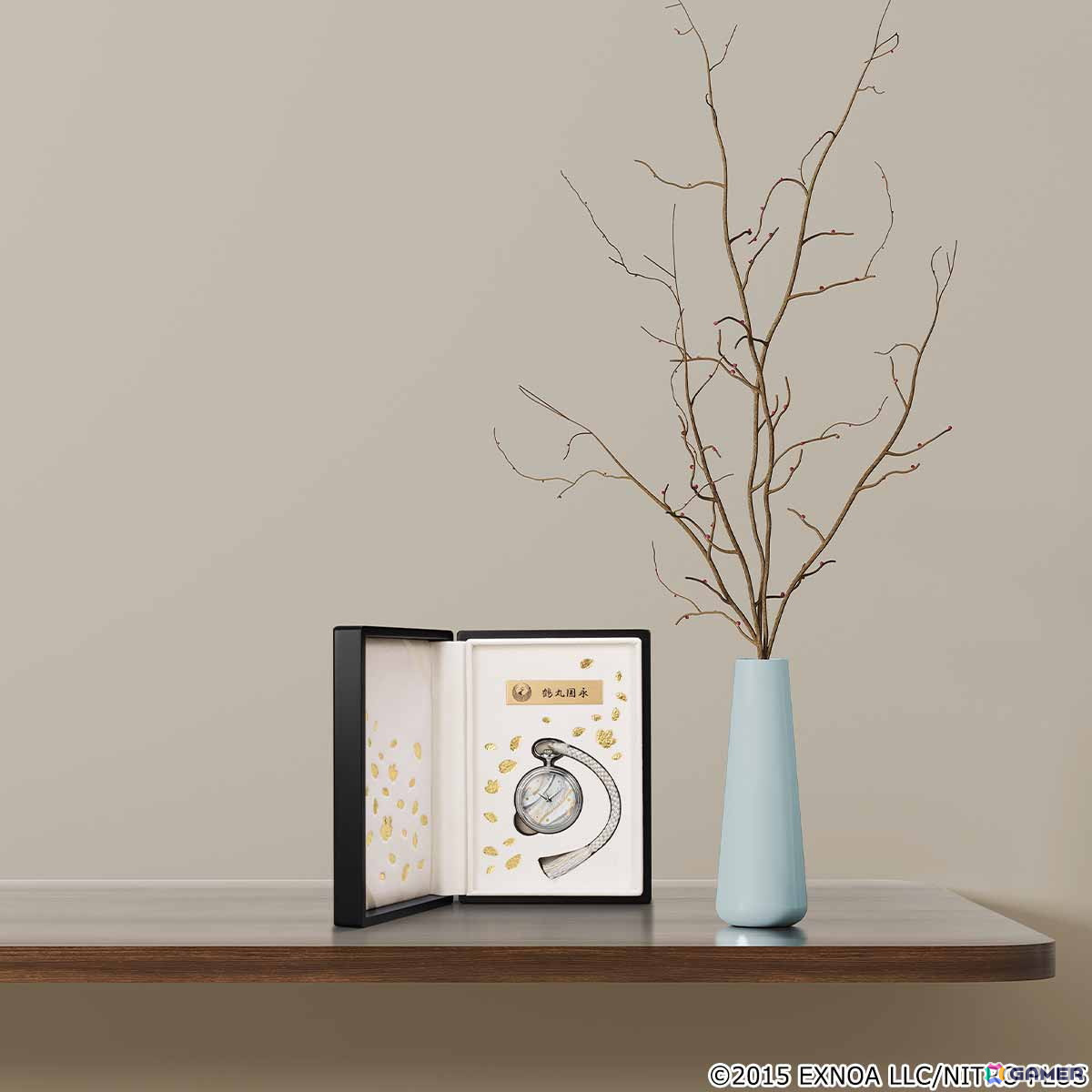 刀剣乱舞ONLINE」漆芸作家が手掛けた「金沢加賀蒔絵 懐中時計」第二弾