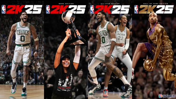 「NBA 2K25」カバーを飾るジェイソン・テイタム選手、エイジャ・ウィルソン選手らの歴史的瞬間を振り返るアナウンストレーラーが公開！の画像1