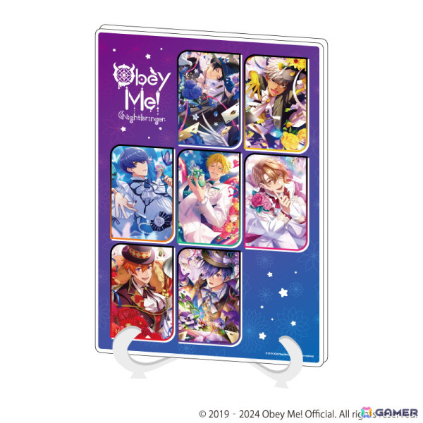 「Obey Me! Nightbringer」POP-UP SHOPが池袋スキマストアで開催！イケメン悪魔7兄弟がアロハシャツを着たCandy Artグッズも展開の画像6