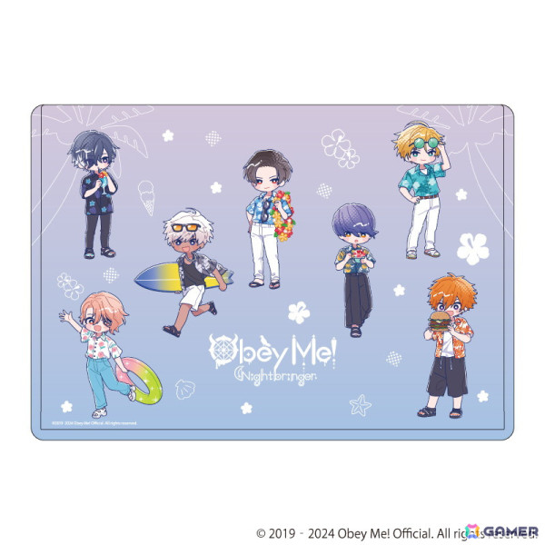 「Obey Me! Nightbringer」POP-UP SHOPが池袋スキマストアで開催！イケメン悪魔7兄弟がアロハシャツを着たCandy Artグッズも展開の画像9