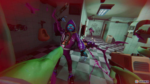 ハイスピードFPS「Anger Foot」がSteamでリリース！蹴りと銃を駆使してカラフルに擬人化された敵をブッ飛ばせの画像5