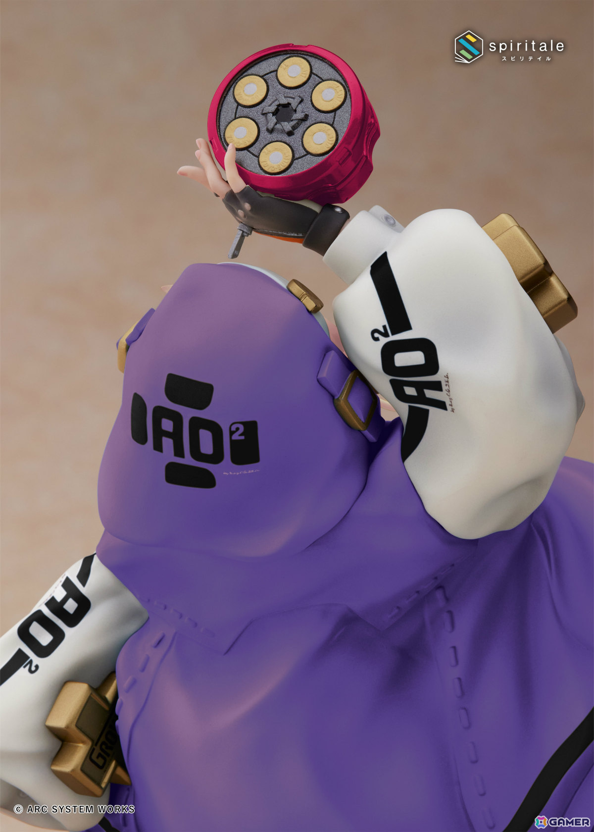 GUILTY GEAR -STRIVE-」ブリジットのフィギュアがパープルバージョンで