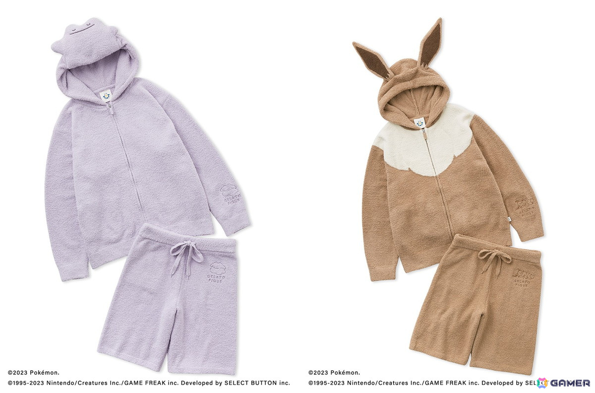 ジェラート ピケ」と「Pokémon Sleep」のルームウェアコラボ第2弾が7月