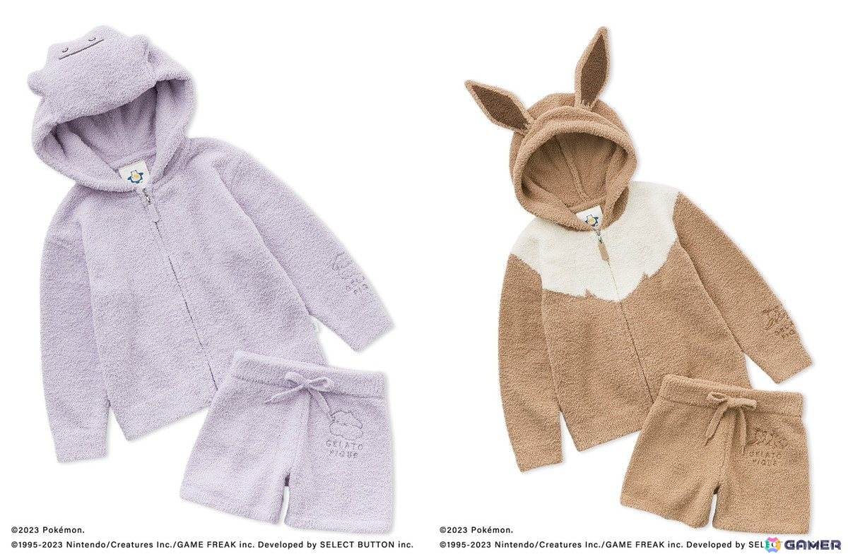 ジェラート ピケ」と「Pokémon Sleep」のルームウェアコラボ第2弾が7月