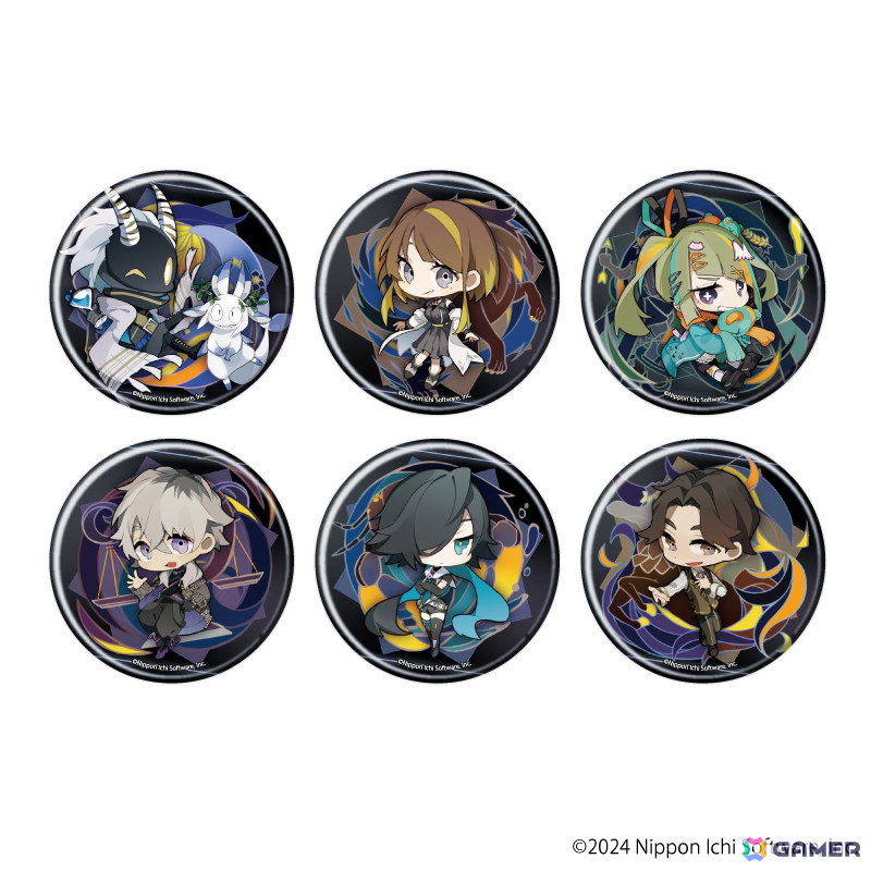 「BAR ステラアビス」缶バッジやアクスタなどの新グッズがeeo Storeで発売！描き下ろしイラストを使った公式Tシャツも登場の画像