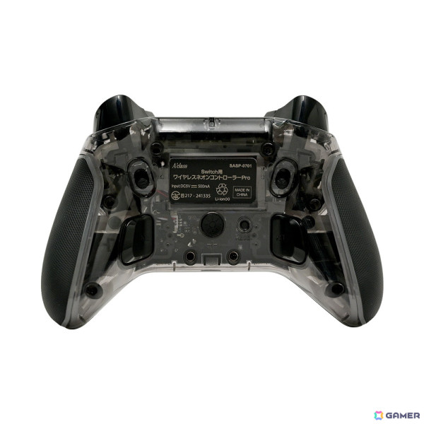 クリアボディ×LED発光が映える「Switch用ワイヤレスネオンコントローラーPro」が発売！ZL/ZRボタンのストローク切り替え機能を搭載の画像