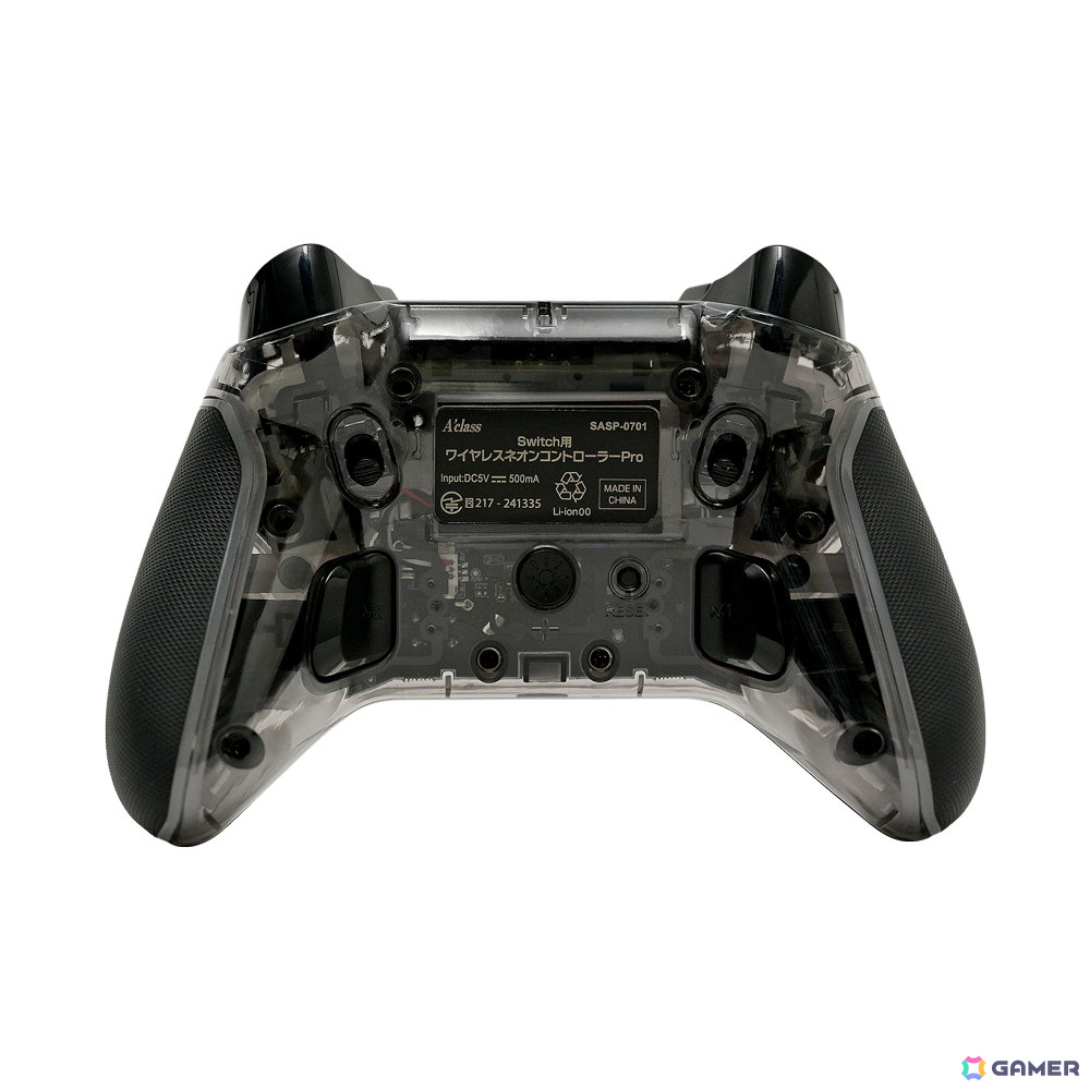 クリアボディ×LED発光が映える「Switch用ワイヤレスネオンコントローラーPro」が発売！ZL/ZRボタンのストローク切り替え機能を搭載の画像2