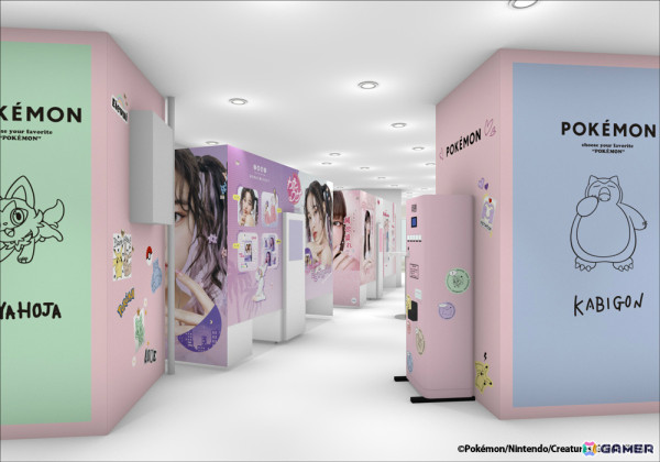 ポケモンがSHIBUYA109のプリ機専門店「girls mignon」を期間限定でジャック！カラフル＆ポップな店内はフォトスポットとしても可愛さ抜群の画像7