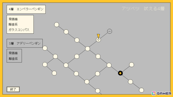 「ファミレスを享受せよ」の月刊湿地帯によるローグライクRPG「METRO PENGUIN EUTOPIA」がBitSummit Driftに出展!の画像