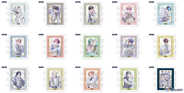 「B-PROJECT」Birthday Project「Time」の撮りおろしビジュアルを使用したキャラファイングラフが発売決定！の画像1