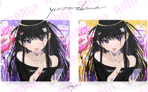イラストレーター・imi氏の描き下ろしゲーミングガラスマウスパッド「Yumekawa」が登場！ゴリラガラス採用で高い耐久性を実現