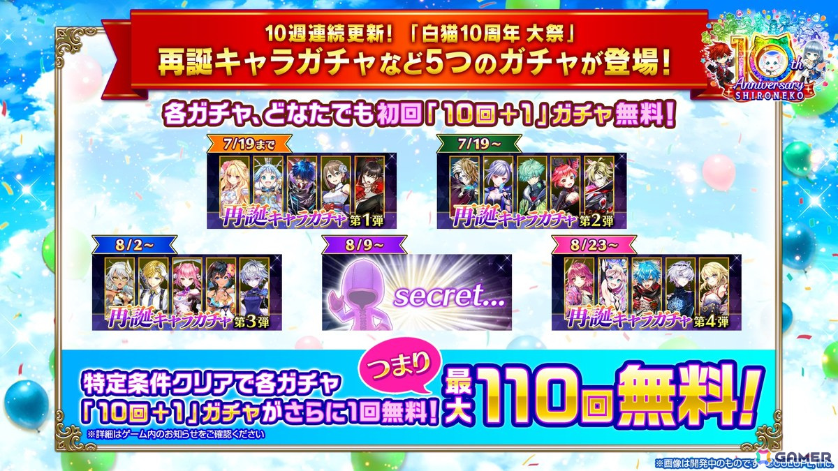 白猫』や『ユージェネ』などの年賀状風ブロマイドが全国の