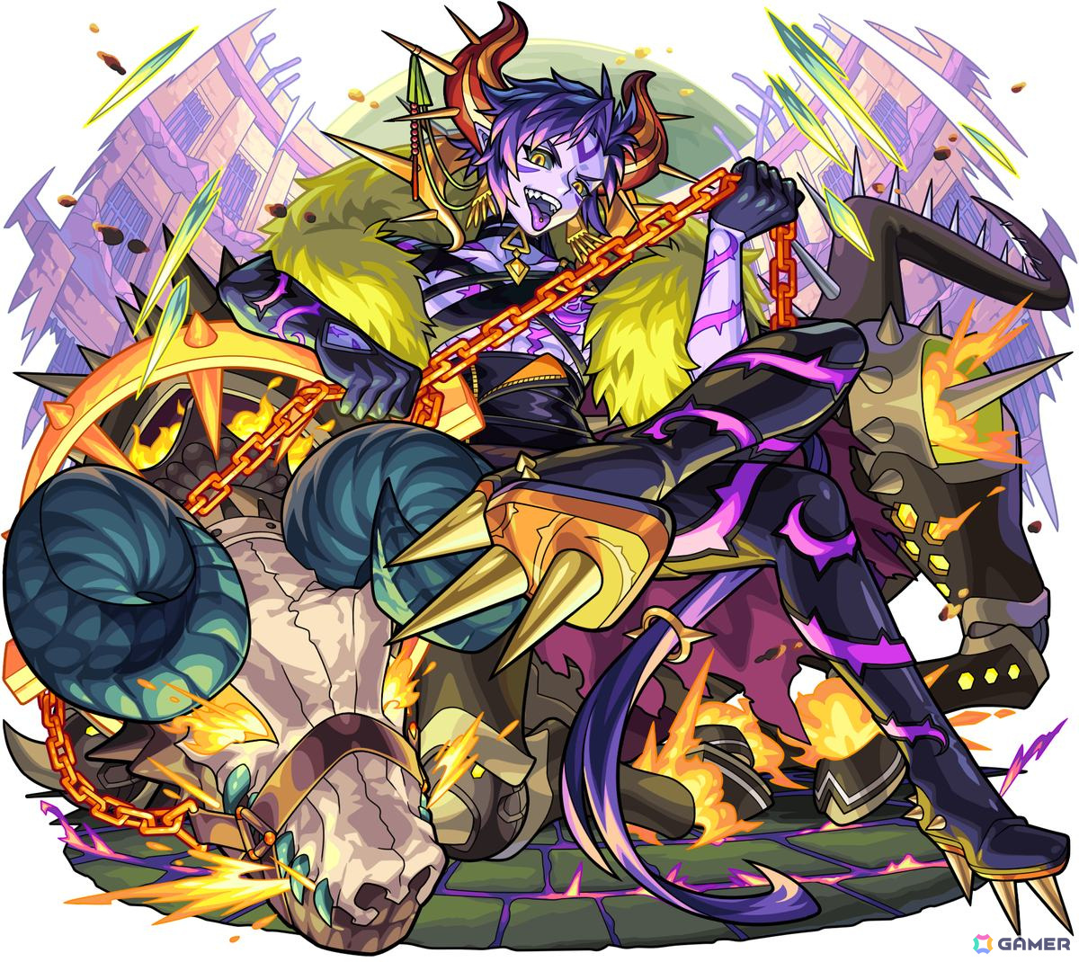 光属性★6 IF 世界の狂騒を制す破滅の黒薔薇 ハーレー α(獣神化・改)
