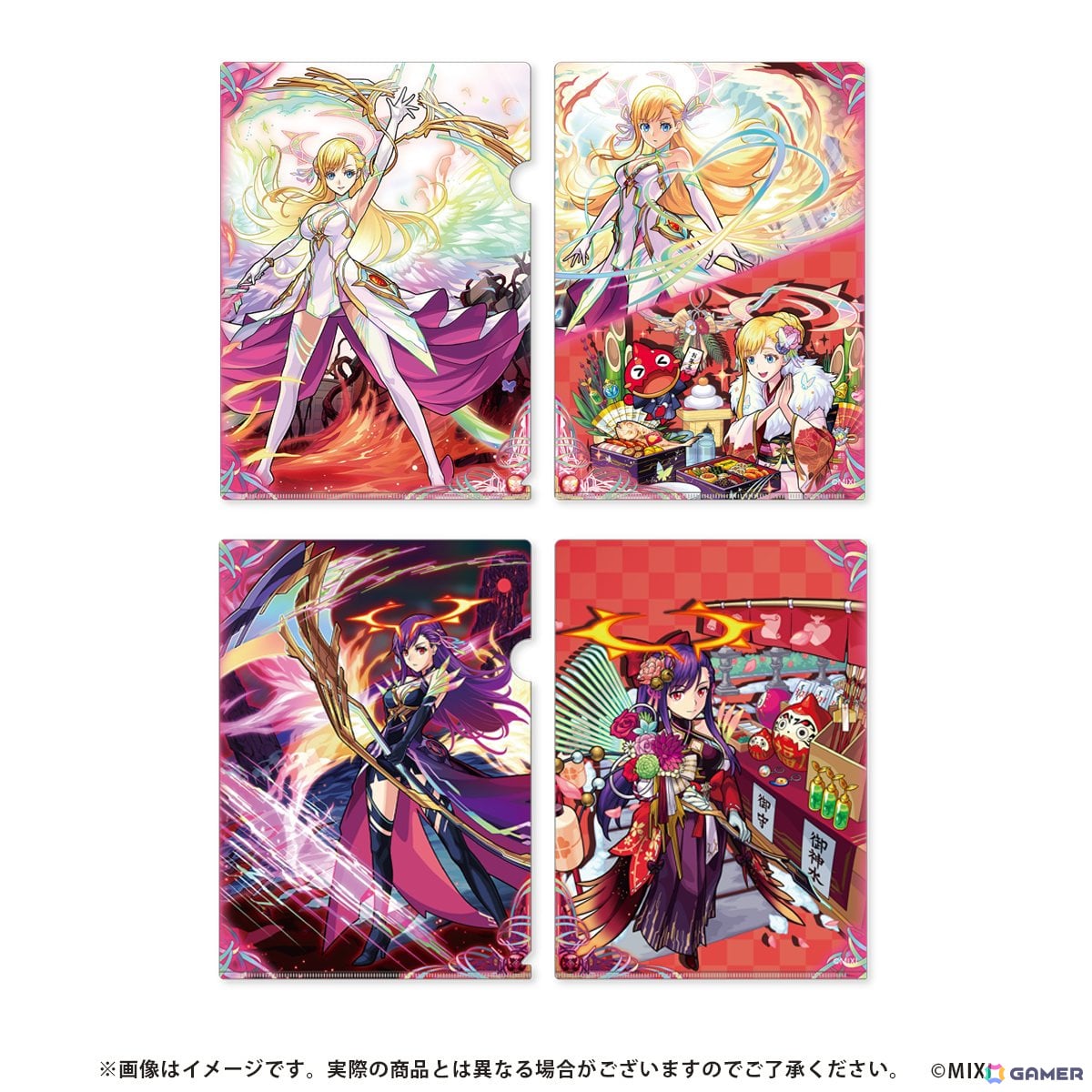 クリアファイルセット マナ&マナ・アニマ 900円(税込)