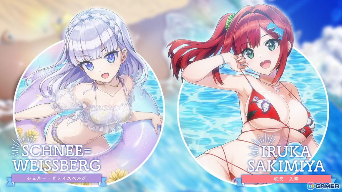 ドルフィンウェーブ」総選挙でランクインした入華、シュネーの