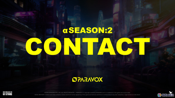 eスポーツシューター「PARAVOX」オープンαテスト版の新シーズン「αシーズン2 CONTACT」がスタート！の画像1