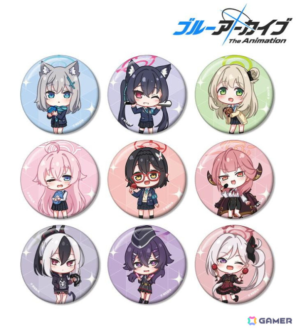 アニメ「ブルアカ」と「ROUND1」による描き下ろしコラボアイテムが予約受付中！等身大タペストリー、マルチデスクマットなど盛りだくさんの画像14