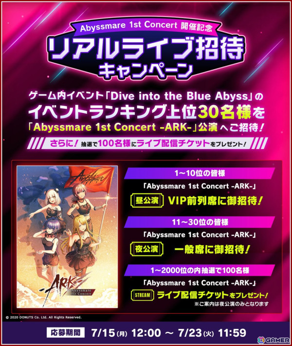 「グルミク」ネオ、ソフィア、エルシィが描き下ろし水着イラストで登場！「Dive into the Blue Abyss」が開催の画像5