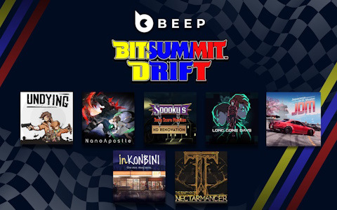 Beep Japanが「Undying」「NanoApostle」など7作品をBitSummit Driftに出展！「JDM: ジャパニーズ・ドリフト・マスター」では賞品ありのタイムアタックも