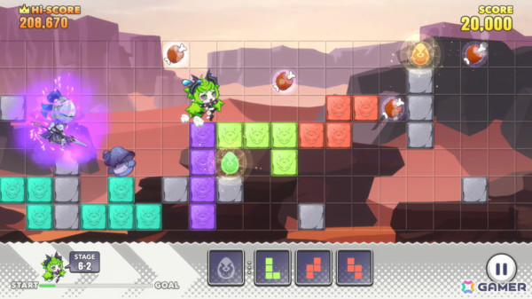 勇者に返り討ちにされた魔王を魔界に導くパズル＆ランゲーム「Devil Road Run！」がSteamで7月末に配信！の画像7