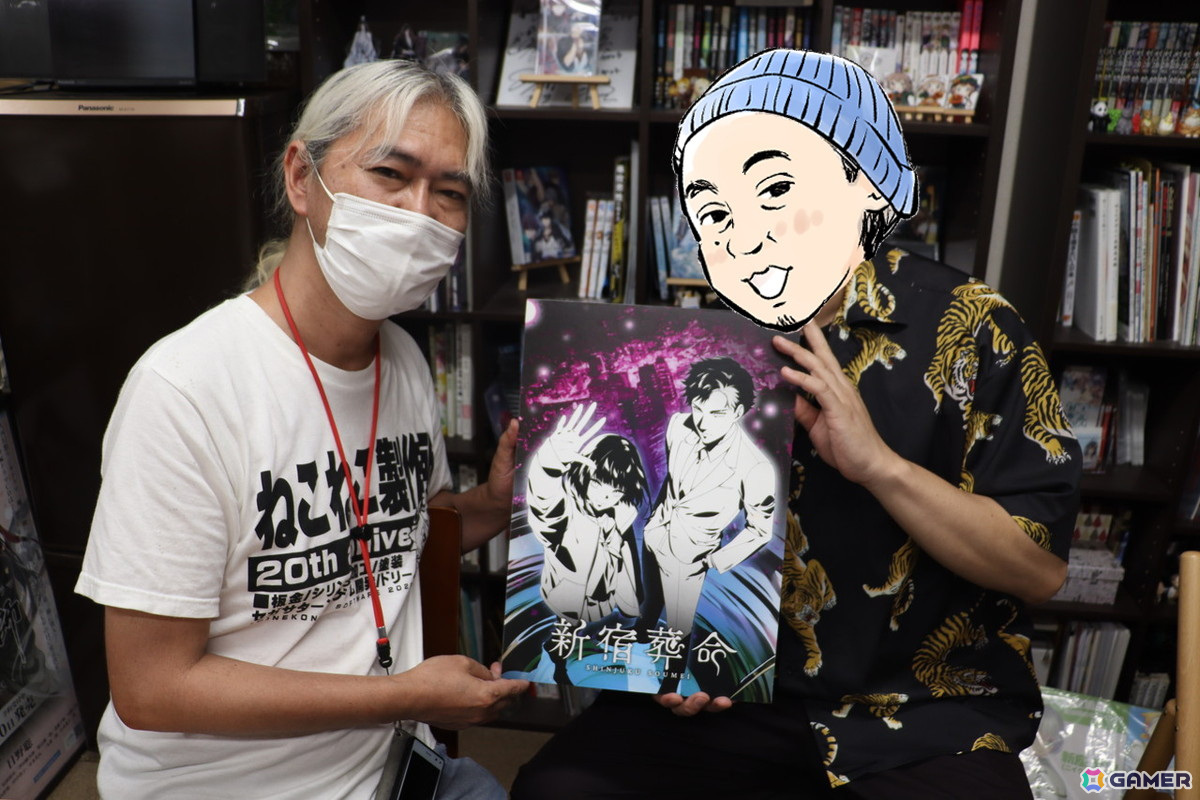 写真は片岡とも氏と相馬六郎氏