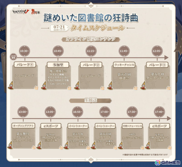 「第五人格」6周年オフラインイベント「謎めいた図書館の狂詩曲」と2024夏季IJL決勝戦が7月20日・21日に幕張メッセで開催！の画像3