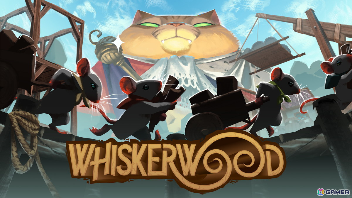帝国主義的なネコの圧政に立ち向かうネズミたちによるシティービルダーゲーム「Whiskerwood」がSteam向けに早期アクセスを実施予定！の画像