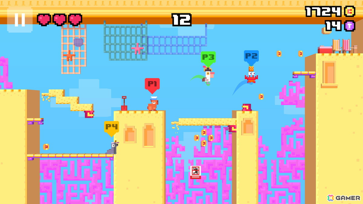 協力型プラットフォーマー「クロッシーロードキャッスル」のPS5/Xbox Series X|S/Xbox One/Switch版が2024年後半にリリース決定！の画像11